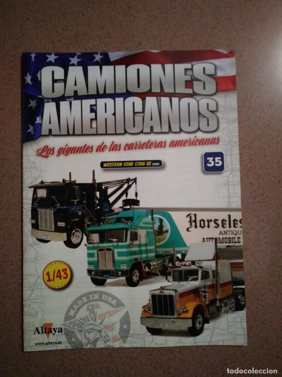 Coches a escala: Fasc&iacute;culo 35 WESTERN STAR 5700 XE (2016) Camiones Americanos Altaya Nuevo