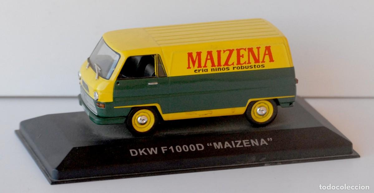 Voitures &agrave; l'&eacute;chelle: FURGONETA DKW F1000D &rdquo;MAIZENA&rdquo; - FURGONETAS DE ANTA&Ntilde;O EDICIONES ALTAYA
