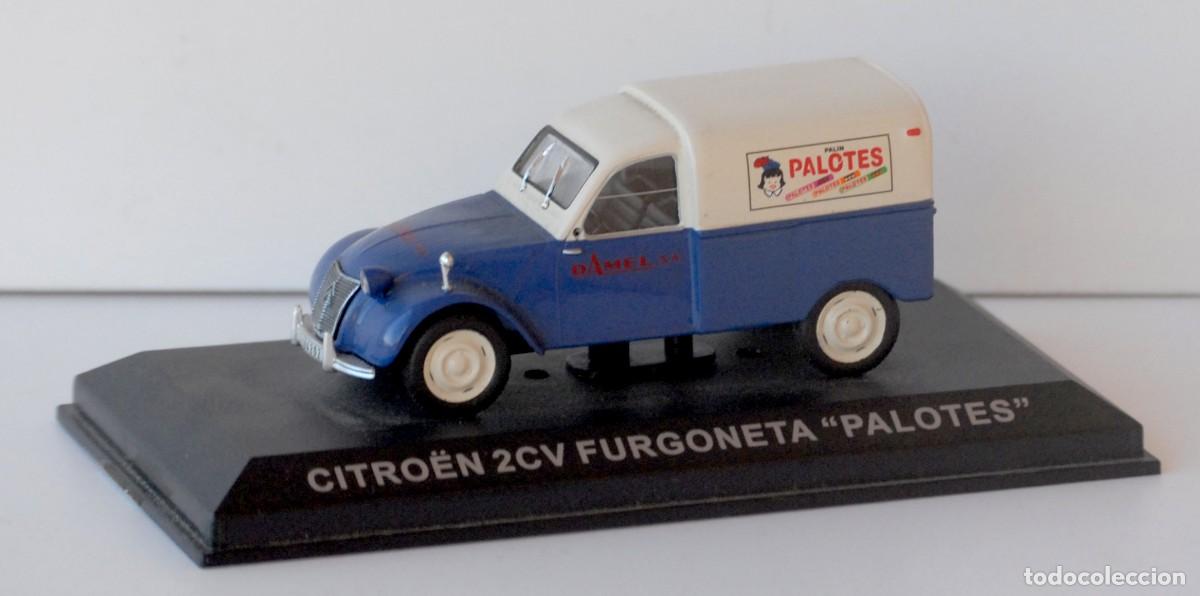 Coches a escala: FURGONETA CITRO&Euml;N 2CV &rdquo;PALOTES&rdquo; - FURGONETAS DE ANTA&Ntilde;O EDICIONES ALTAYA