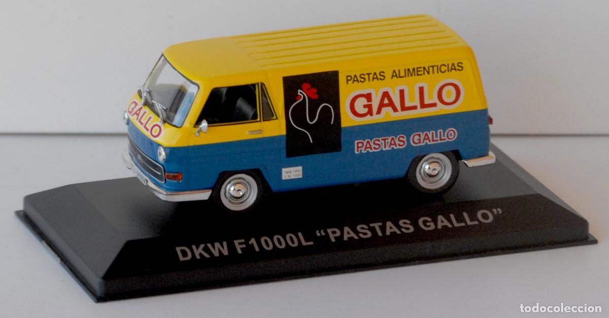 Voitures &agrave; l'&eacute;chelle: FURGONETA DKW F1000L &rdquo;PASTAS GALLO&rdquo; - FURGONETAS DE ANTA&Ntilde;O EDICIONES ALTAYA
