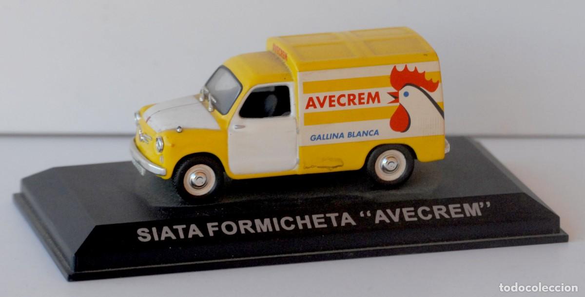 Voitures &agrave; l'&eacute;chelle: FURGONETA SIATA FORMICHETA &rdquo;AVECREM&rdquo; - FURGONETAS DE ANTA&Ntilde;O EDICIONES ALTAYA