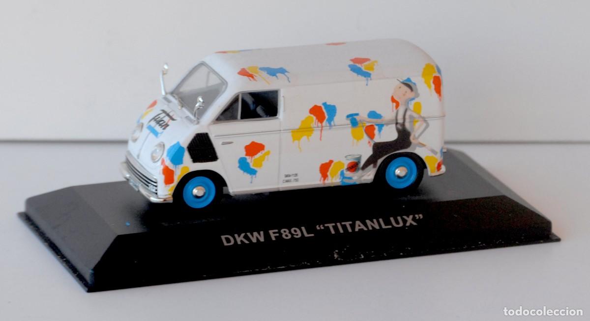 Voitures &agrave; l'&eacute;chelle: FURGONETA DKW F89L &rdquo;TITANLUX&rdquo; - FURGONETAS DE ANTA&Ntilde;O EDICIONES ALTAYA