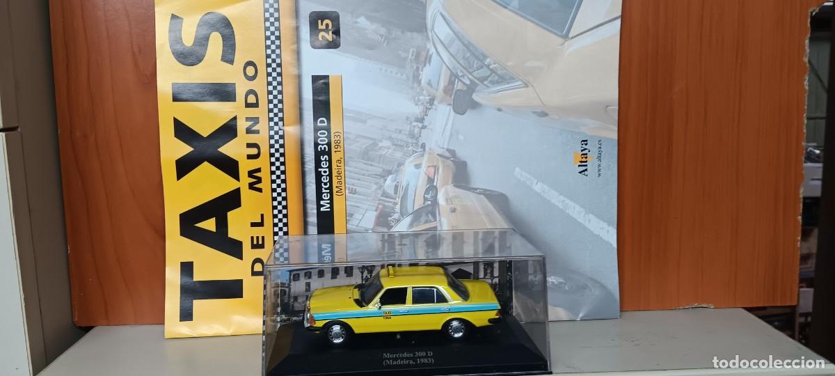 Voitures &agrave; l'&eacute;chelle: MERCEDES 300D TAXIS DEL MUNDO ALTAYA