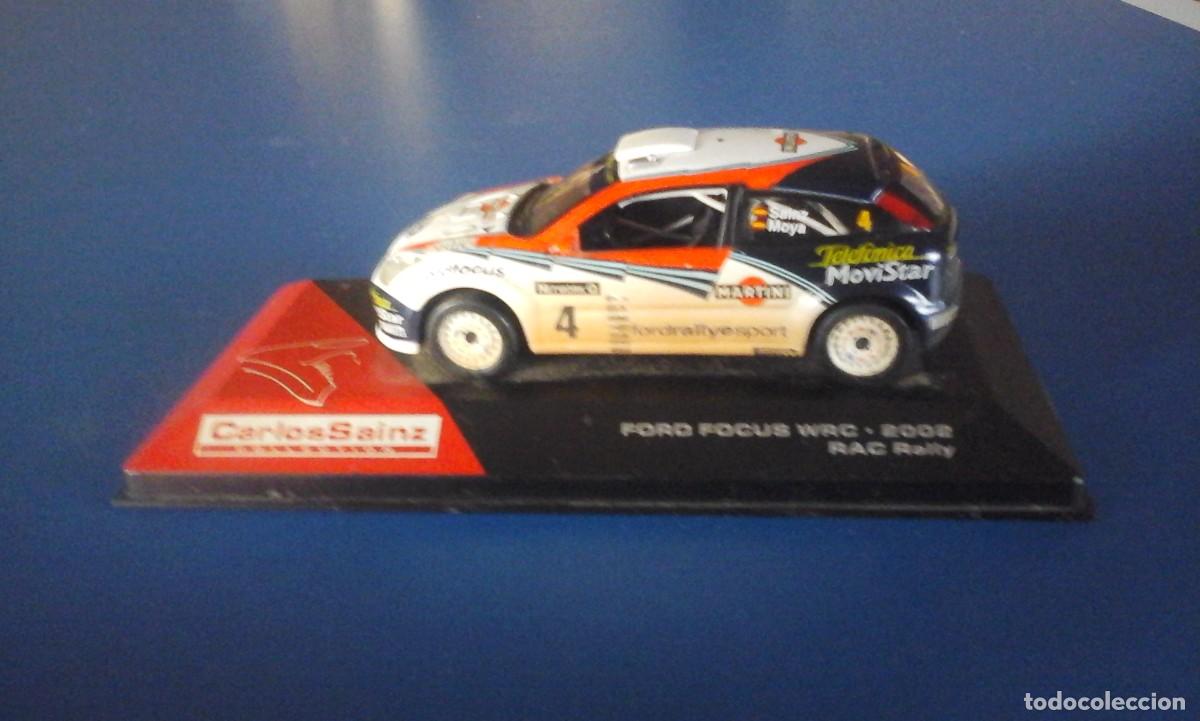 Voitures &agrave; l'&eacute;chelle: FORD FOCUS WRC. 2002. RAC Rally CARLOS SAINZ (escala 1/43) (2002)
