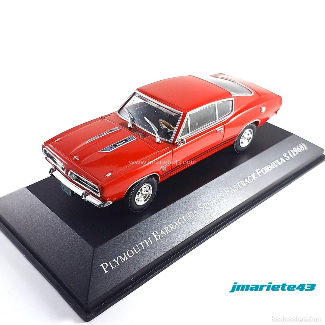Voitures &agrave; l'&eacute;chelle: PLYMOUTH BARRACUDA SPORT FASTBACK FORMULA S 1968 1:43