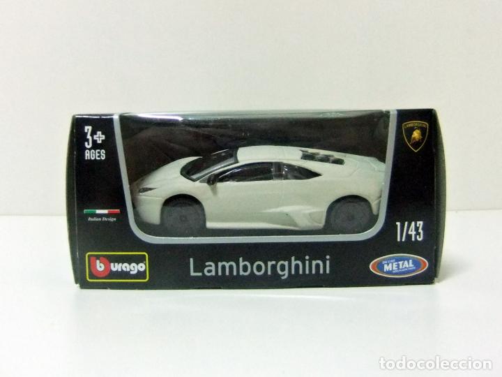 Voitures &agrave; l'&eacute;chelle: LAMBORGHINI REVENT&Oacute;N - BURAGO BBURAGO METAL - COCHE 1:43 SUPERDEPORTIVO LUJO CAJA NEGRA BLACK BOX