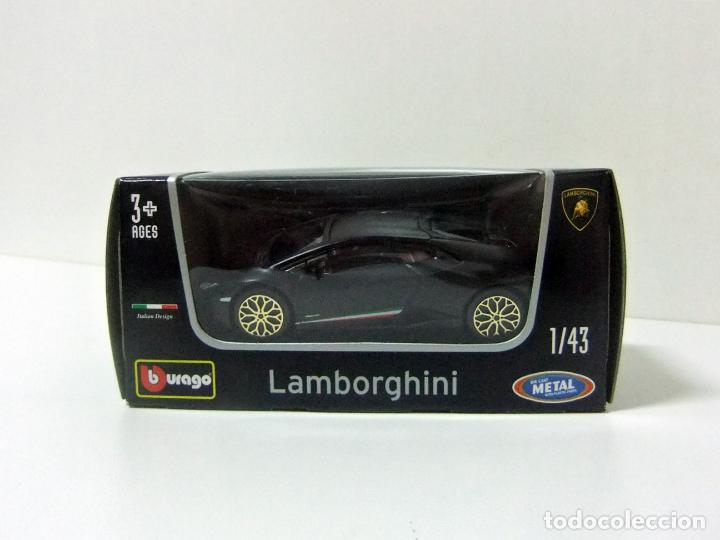 Voitures &agrave; l'&eacute;chelle: LAMBORGHINI HURAC&Aacute;N PERFORMANTE BURAGO BBURAGO METAL COCHE 1:43 SUPERDEPORTIVO CAJA NEGRA BLACK BOX