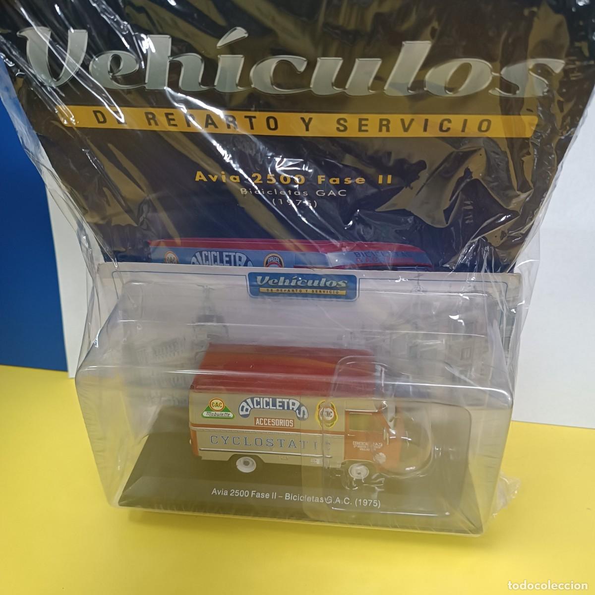 Model Cars: AVIA 2500 FASE II - BICICLETAS G.A.C. (1975) - VEHICULOS DE REPARTO Y SERVICIO - EN BLISTER