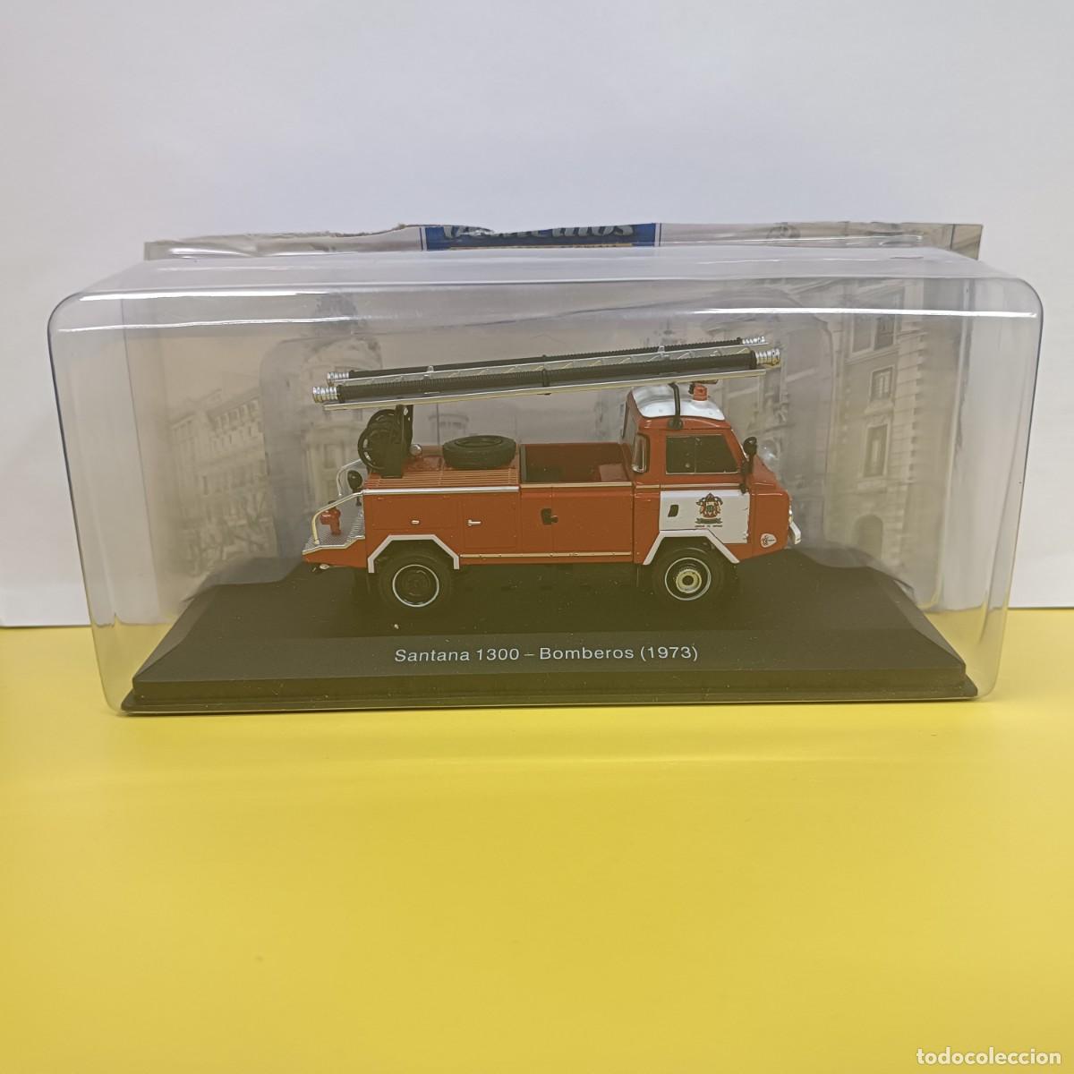 Model Cars: SANTANA 1300 - BOMBEROS (1973) - VEHICULOS DE REPARTO Y SERVICIO - EN BLISTER