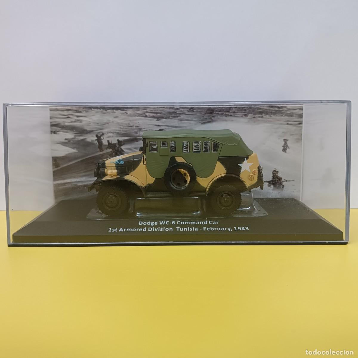 Model Cars: DODGE WC-6 COMMAND CAR - COCHES MILITARES DE LA SEGUNDA GUERRA MUNDIAL - EN CAJA ORIGINAL