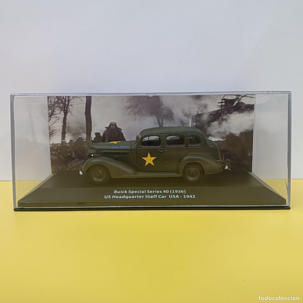 Model Cars: BUICK SPECIAL SERIES 40 (1936) - COCHES MILITARES DE LA SEGUNDA GUERRA MUNDIAL - EN CAJA ORIGINAL