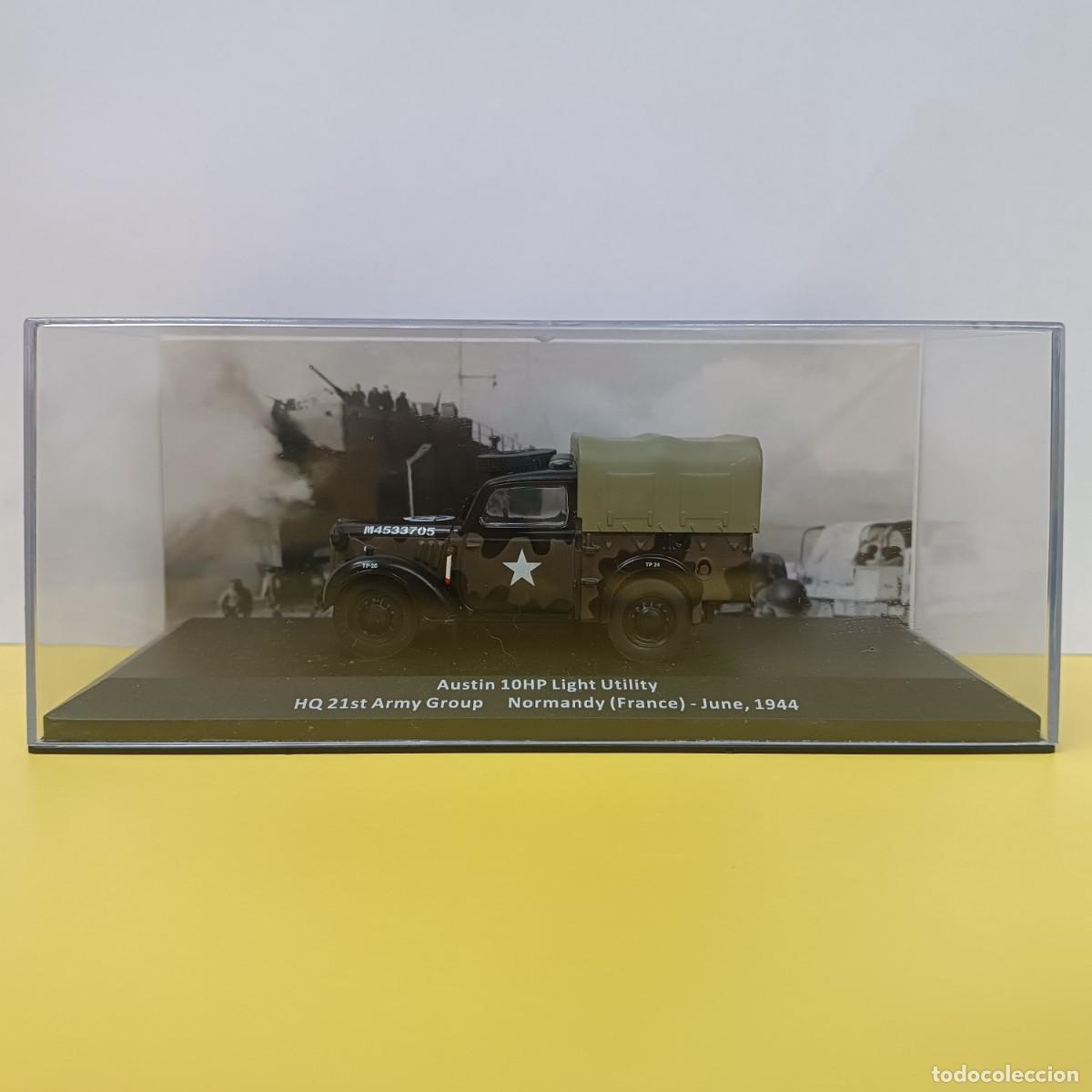 Model Cars: AUSTIN 10HP LIGHT UTILITY - COCHES MILITARES DE LA SEGUNDA GUERRA MUNDIAL - EN CAJA ORIGINAL