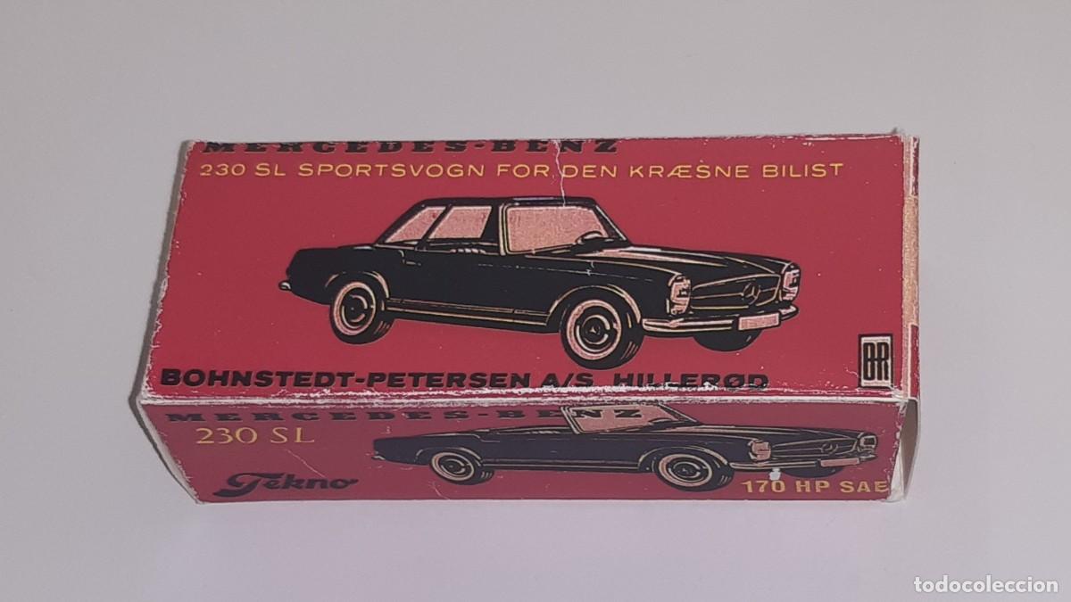 Coches a escala: TEKNO DENMARK, CAJA ORIGINAL MERCEDES 230 SL, N&ordm; 928