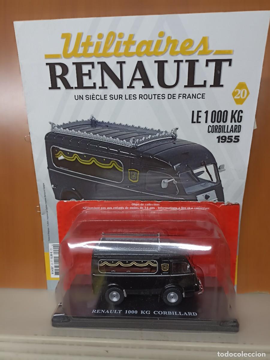 Carros em escala: 1000KG CORBILLARD N&ordm;20 UTILITAIRES RENAULT HACHETTE