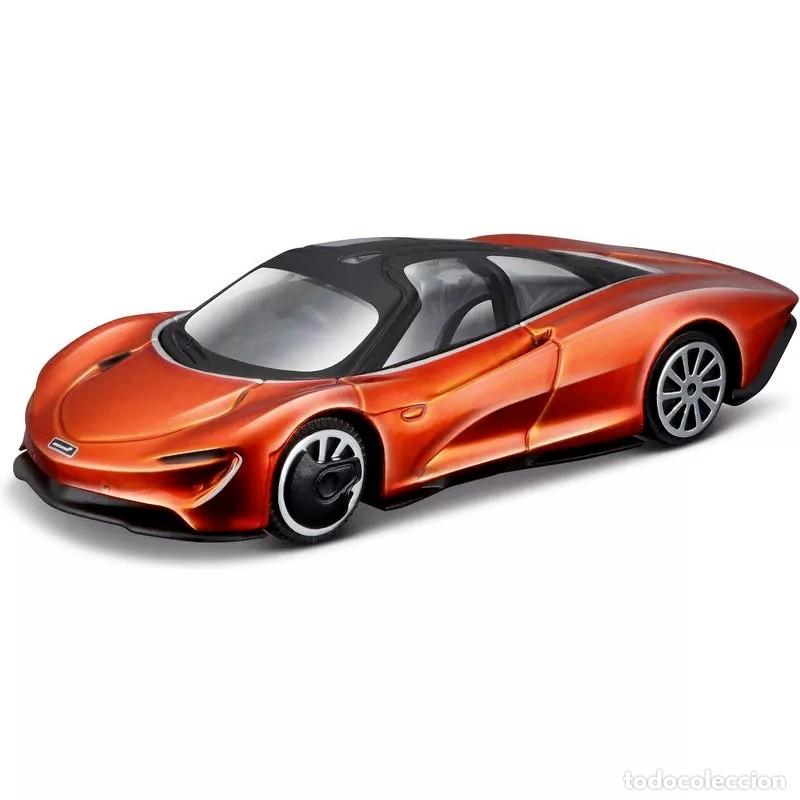 BURAGO 1/43 McLaren SPEEDTAIL ORANGE METALLIC MODELLINO