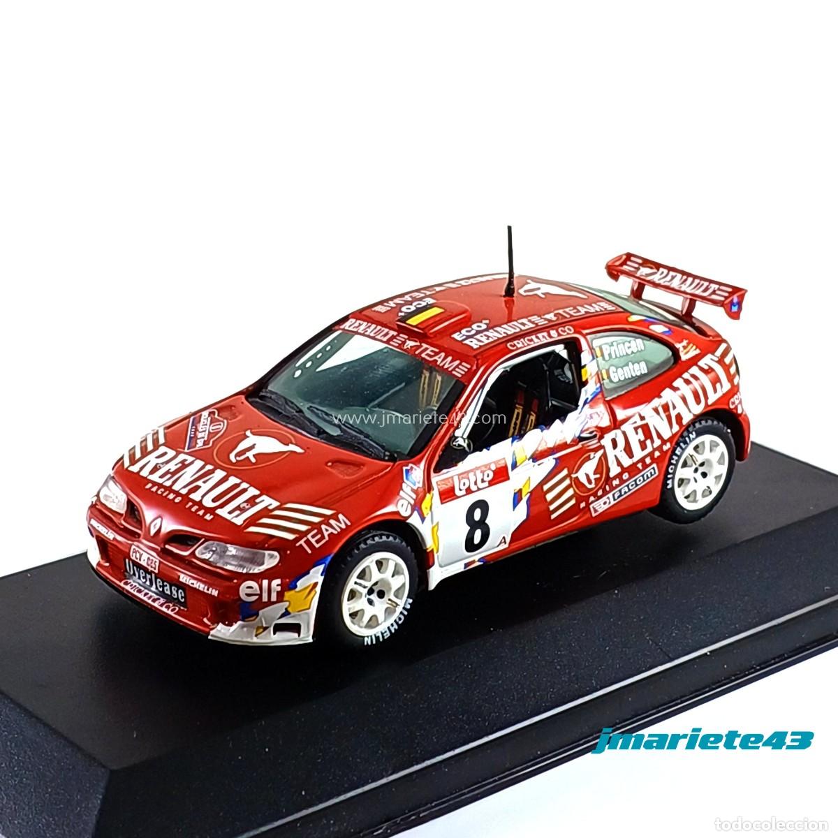 Auto in scala: Renault Megane Maxi Kit Car #8 K. Princen - A. Gente Boucles de Spa 1999 1:43
