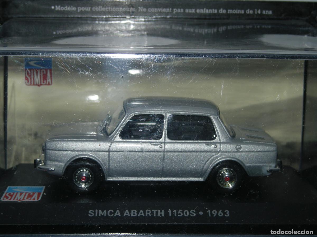Carros em escala: SIMCA ABARTH 1150S 1963