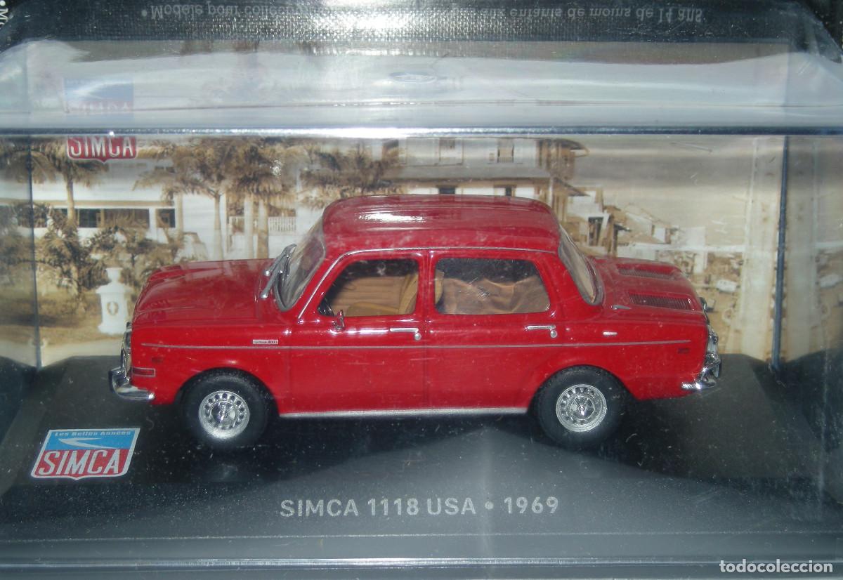 Carros em escala: SIMCA 1118 USA - 1969