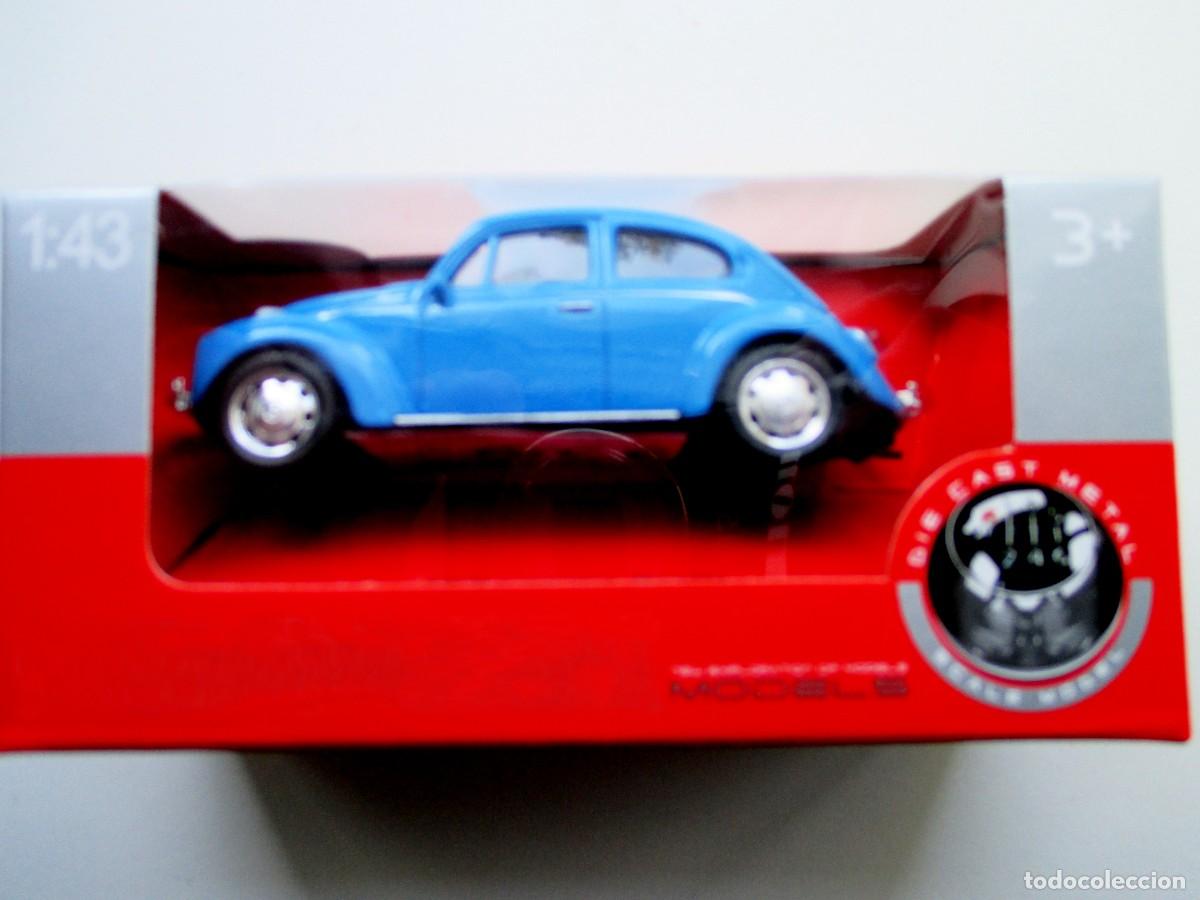 Coches a escala: &rdquo;Wolksvagen Beetle (K&auml;fer)&rdquo; Diecast Model 1/43