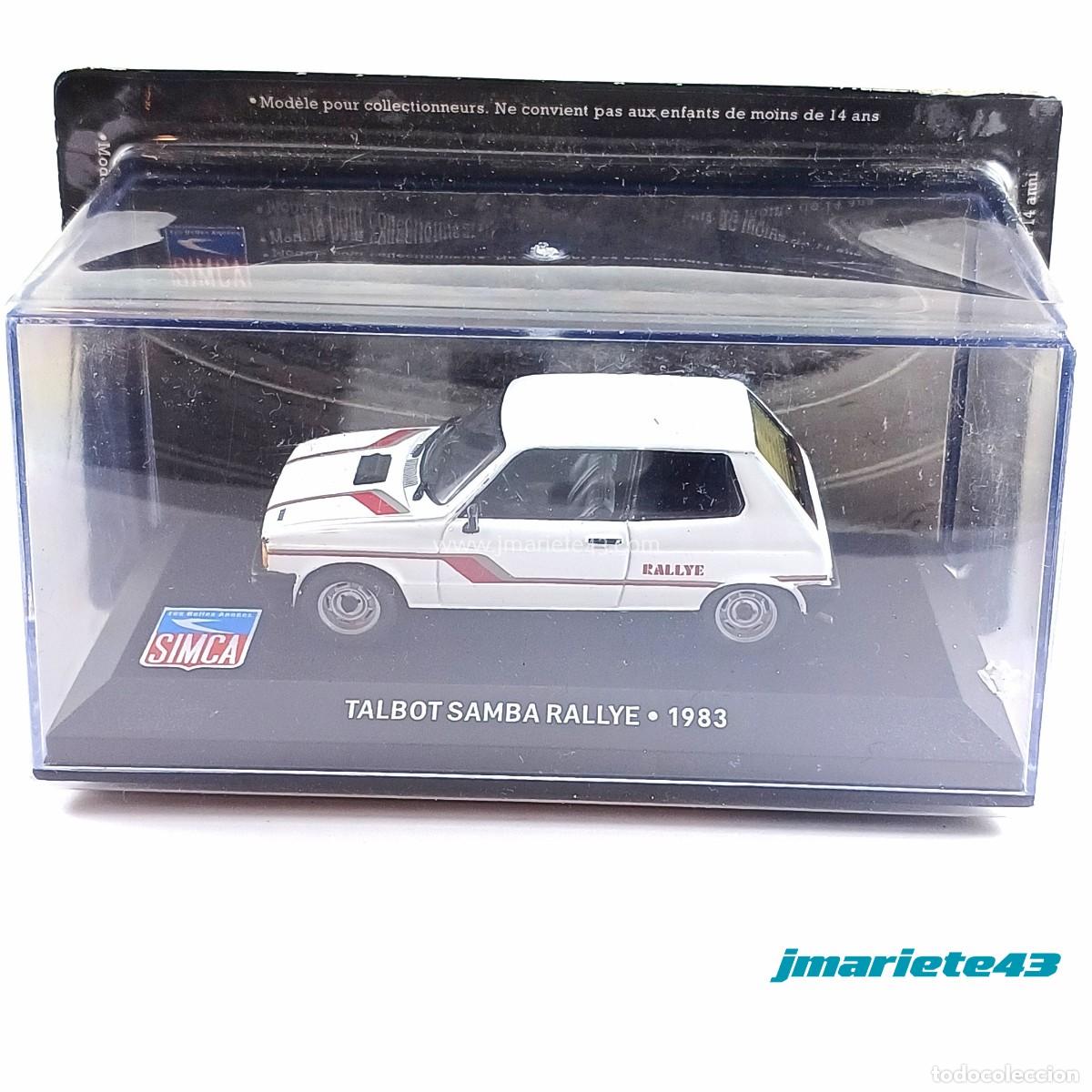 Coches a escala: TALBOT SAMBA RALLYE (1983) 1:43