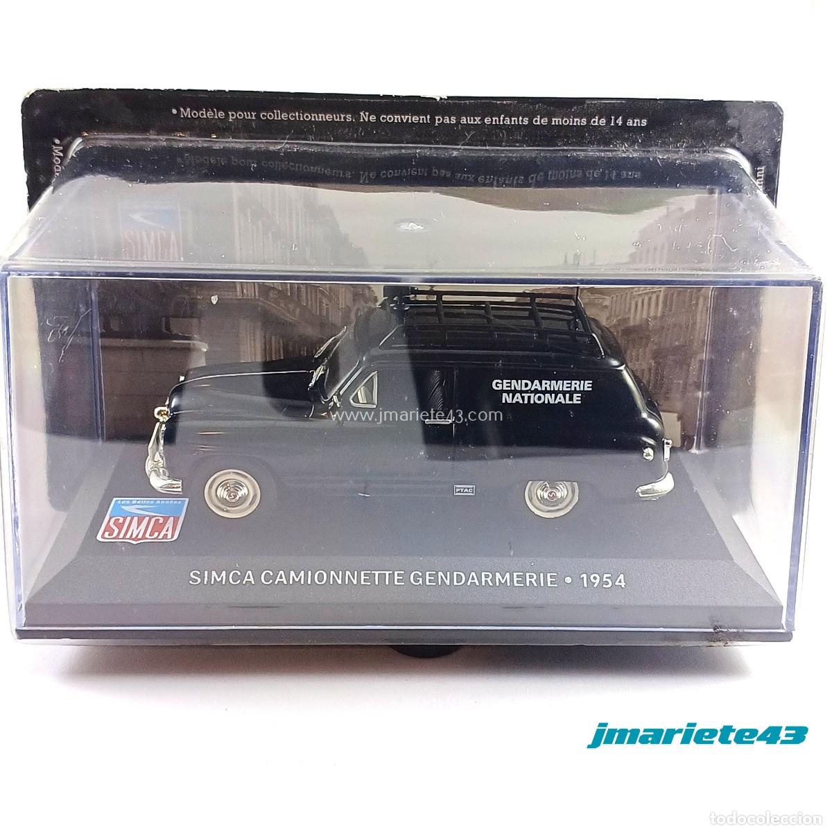Coches a escala: SIMCA CAMIONNETTE GENDARMERIE (1954) 1:43