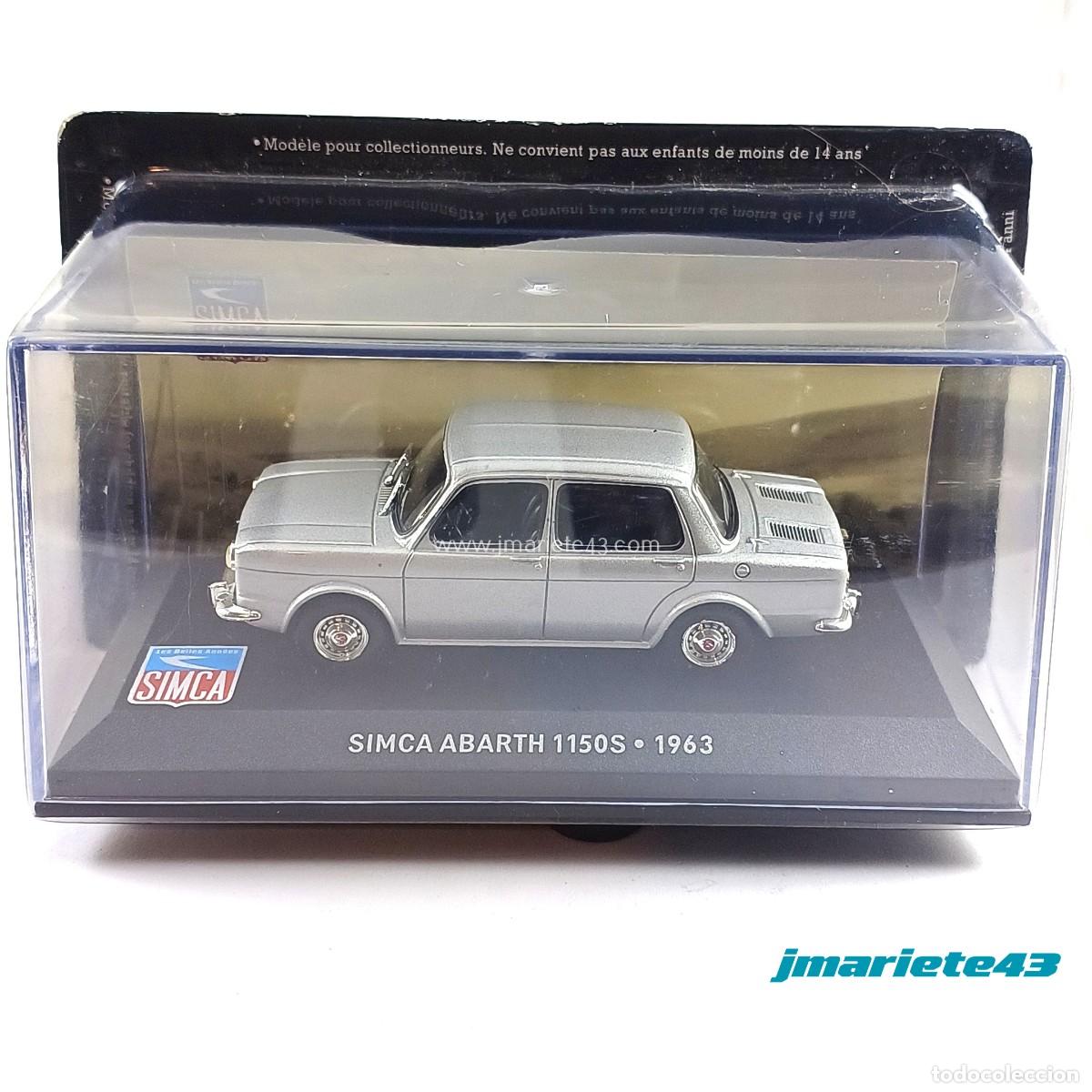 Coches a escala: SIMCA ABARTH 1150S (1963) 1:43