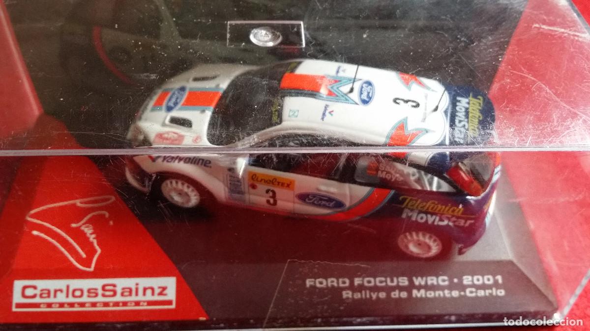 Coches a escala: FORD FOCUS WRC, 2001 RALLYE DE MONTECARLO (CARLOS SAINZ COLLECTION)