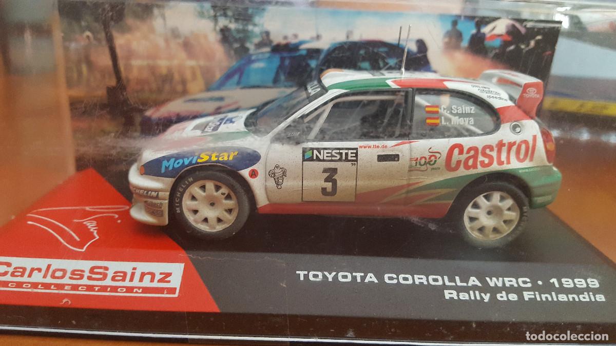 Coches a escala: TOYOTA COROLLA WRC, 1999 RALLYE DE FINLANDIA (CARLOS SAINZ COLLECTION)