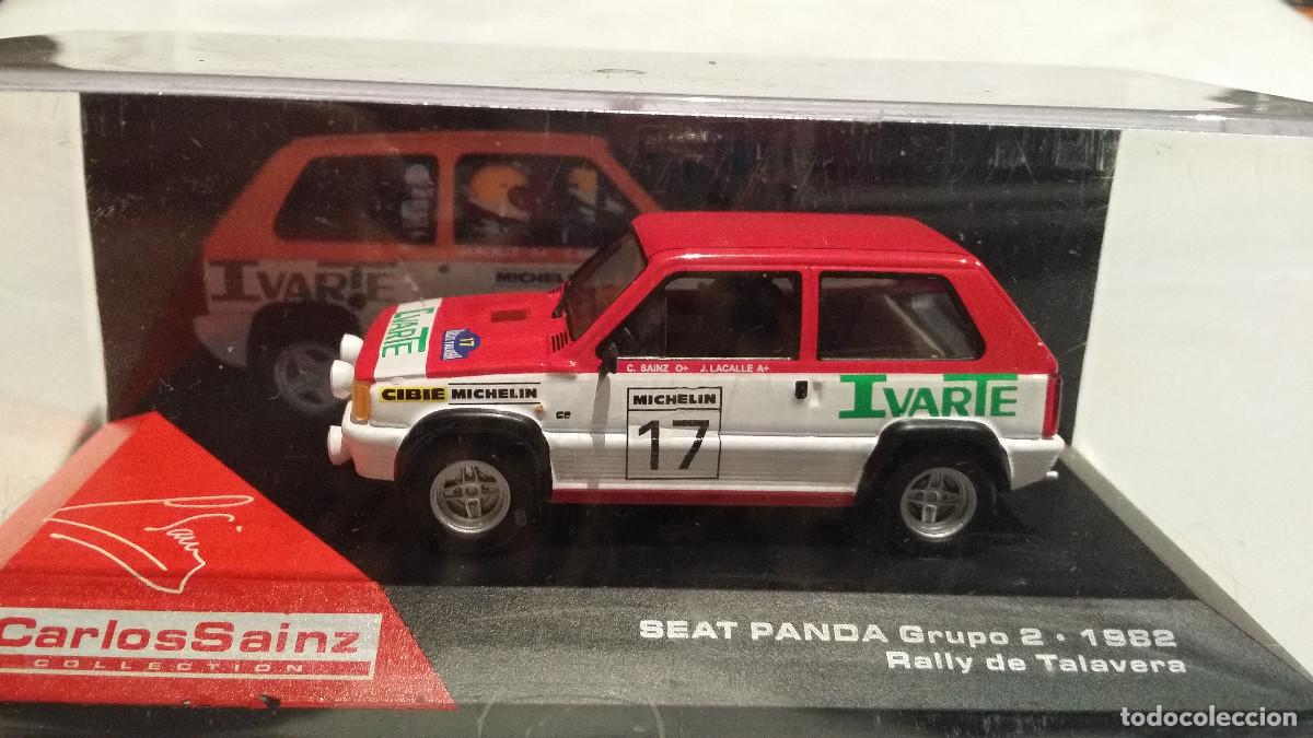 Coches a escala: SEAT PANDA GRUPO 2 , 1982 RALLY DE TALAVERA (CARLOS SAINZ COLLECTION)