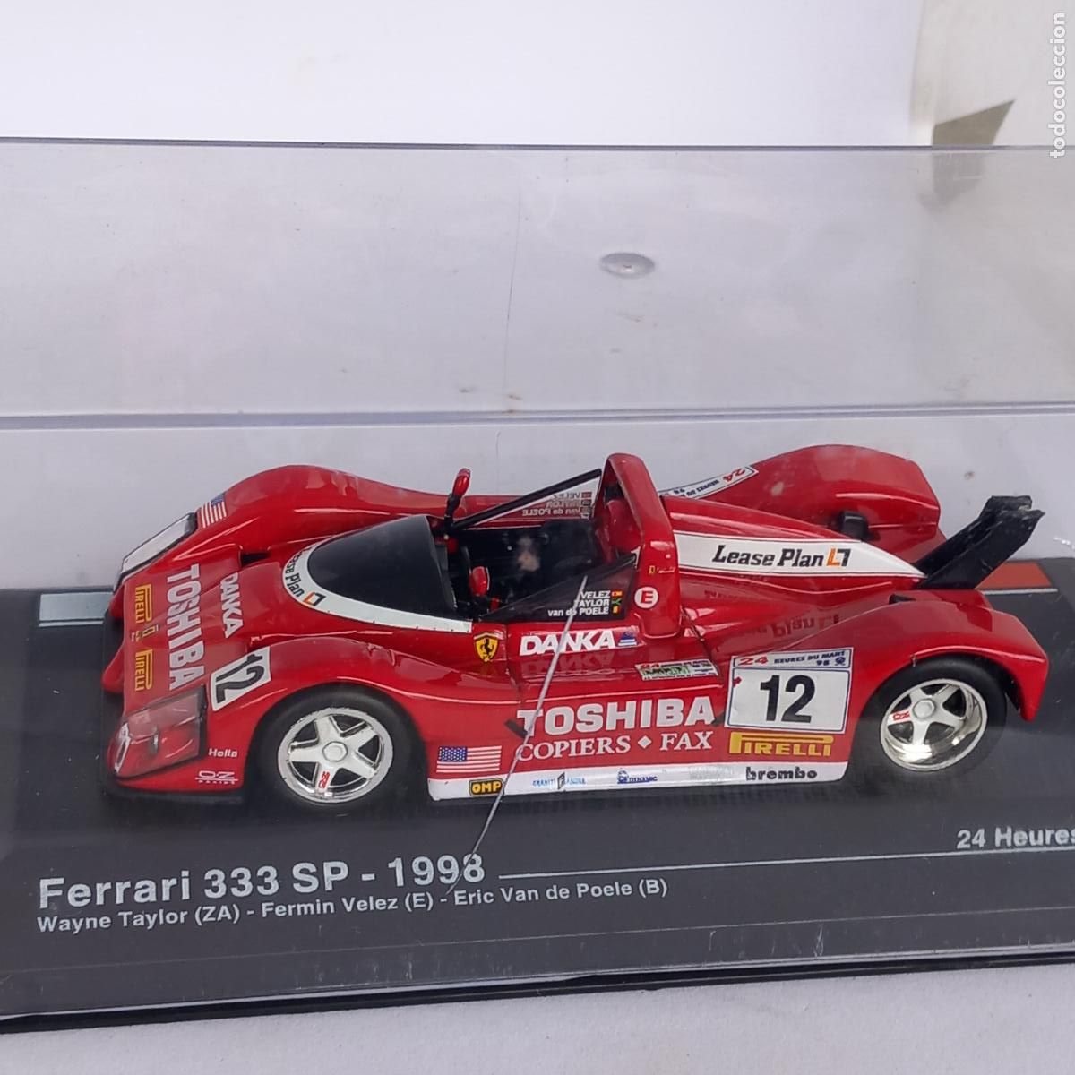 Model Cars: FERRARI 333 SP 1998 . ALTAYA . COCHES 24 HEURES DU MANS