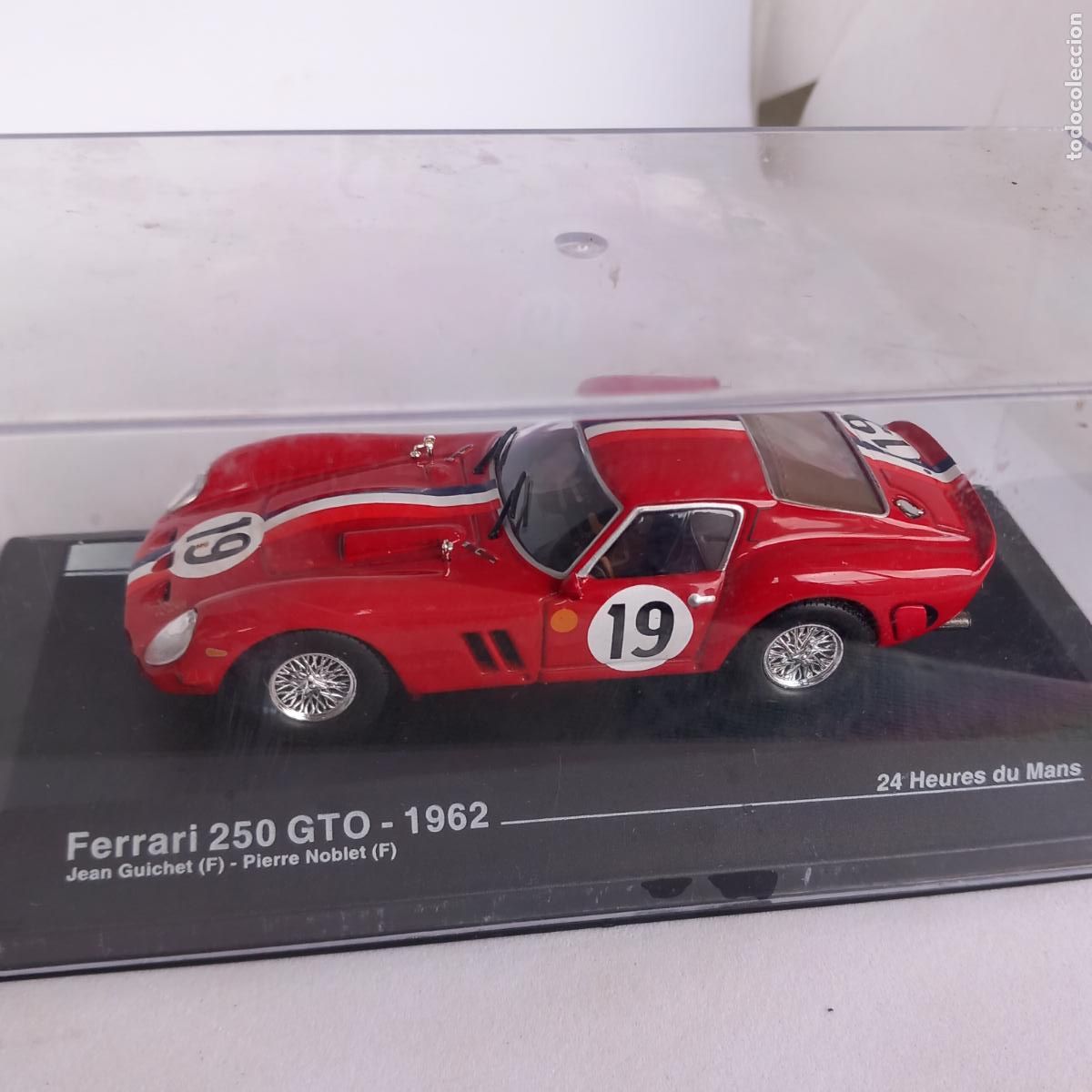 Coches a escala: FERRARI 250 GTO 24 HORAS DE LEMANS 1962 ESCALA 1:43 DE ALTAYA EN SU CAJA