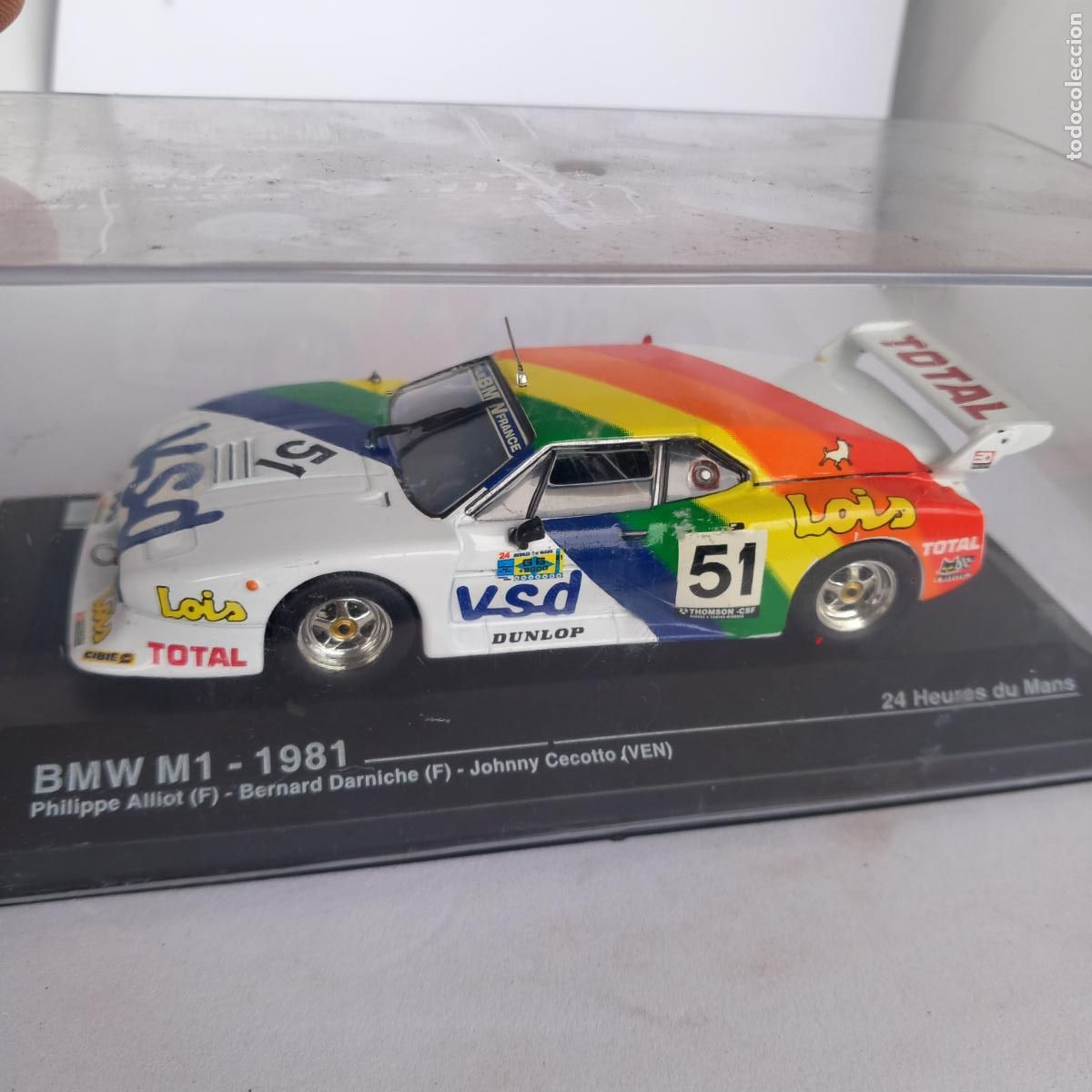 Coches a escala: BMW M1 24 HORAS DE LEMANS 1981 ESCALA 1:43 DE ALTAYA EN CAJA