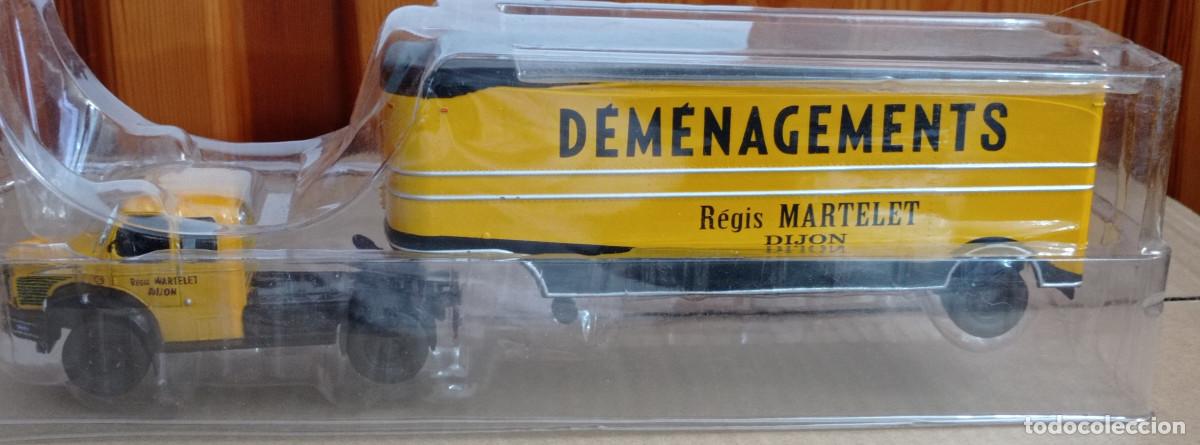 Voitures &agrave; l'&eacute;chelle: CAMION TRUCK TRAILER 1/43 BERLIET TLR 8 DEMENAGEMENTS REGIS MARTELET DIJON