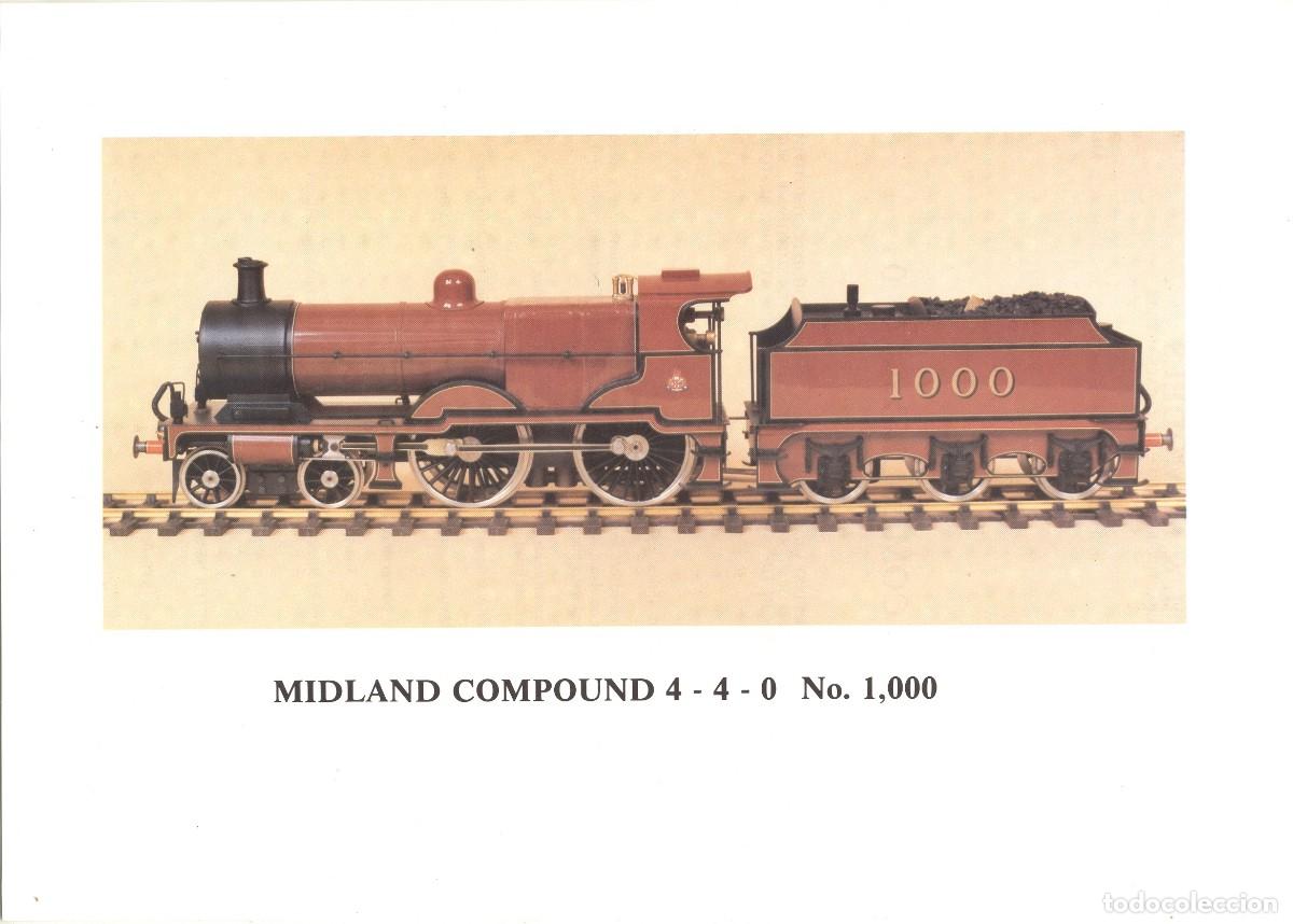 Voitures &agrave; l'&eacute;chelle: cat&agrave;logo J&M MODELS 1990 Informationsblatt 1/32 MIDLAND COMPOUND 4-4-0 - en ingl&eacute;s