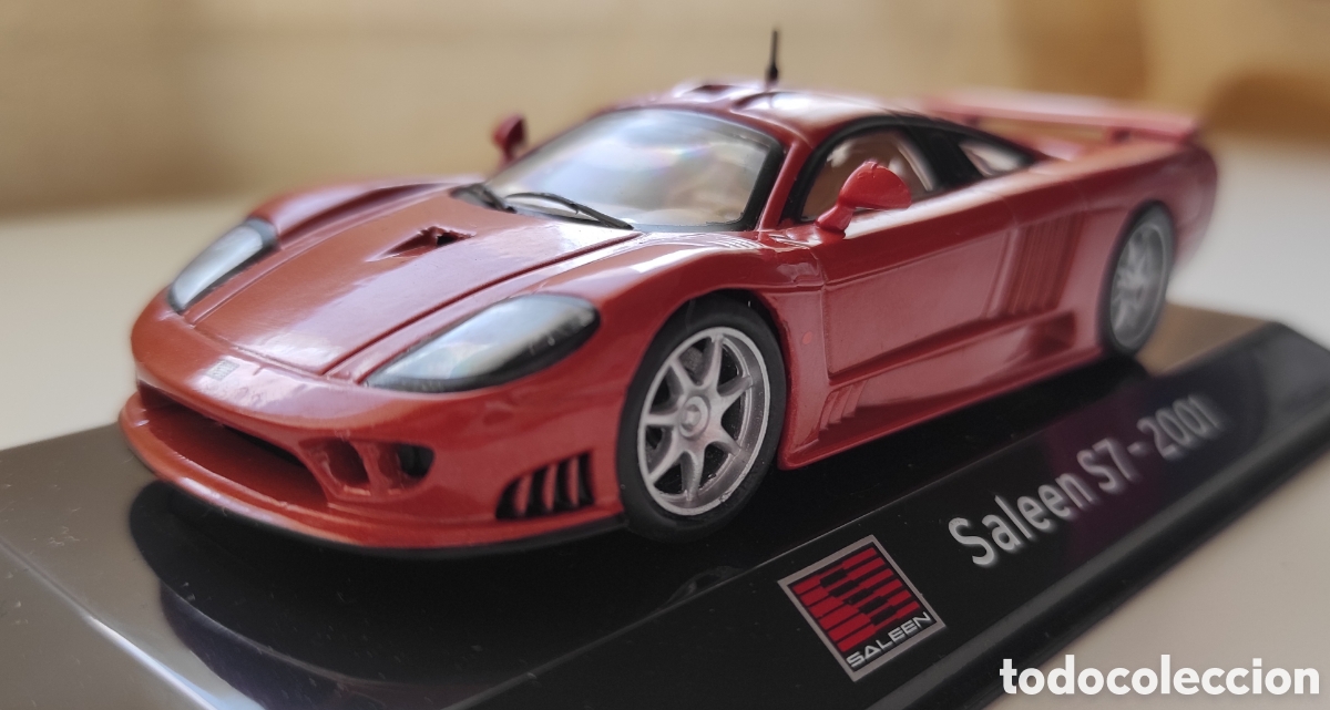 Carros em escala: Coche Saleen S7 2001 escala 1:43