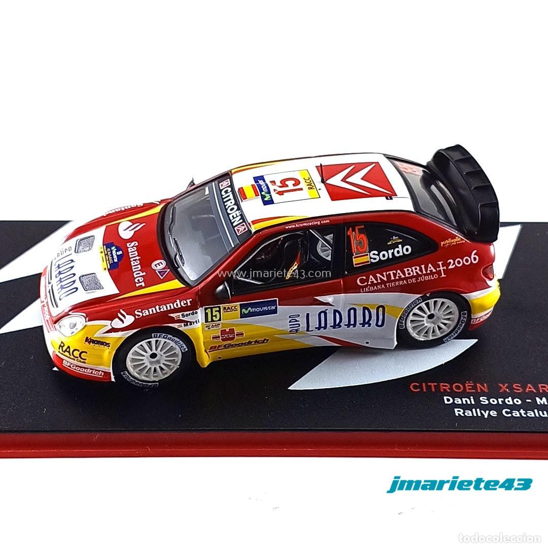 Coches a escala: Citro&euml;n Xsara WRC #15 D. Sordo - M. Marti Rally Catalunya 2006 1:43