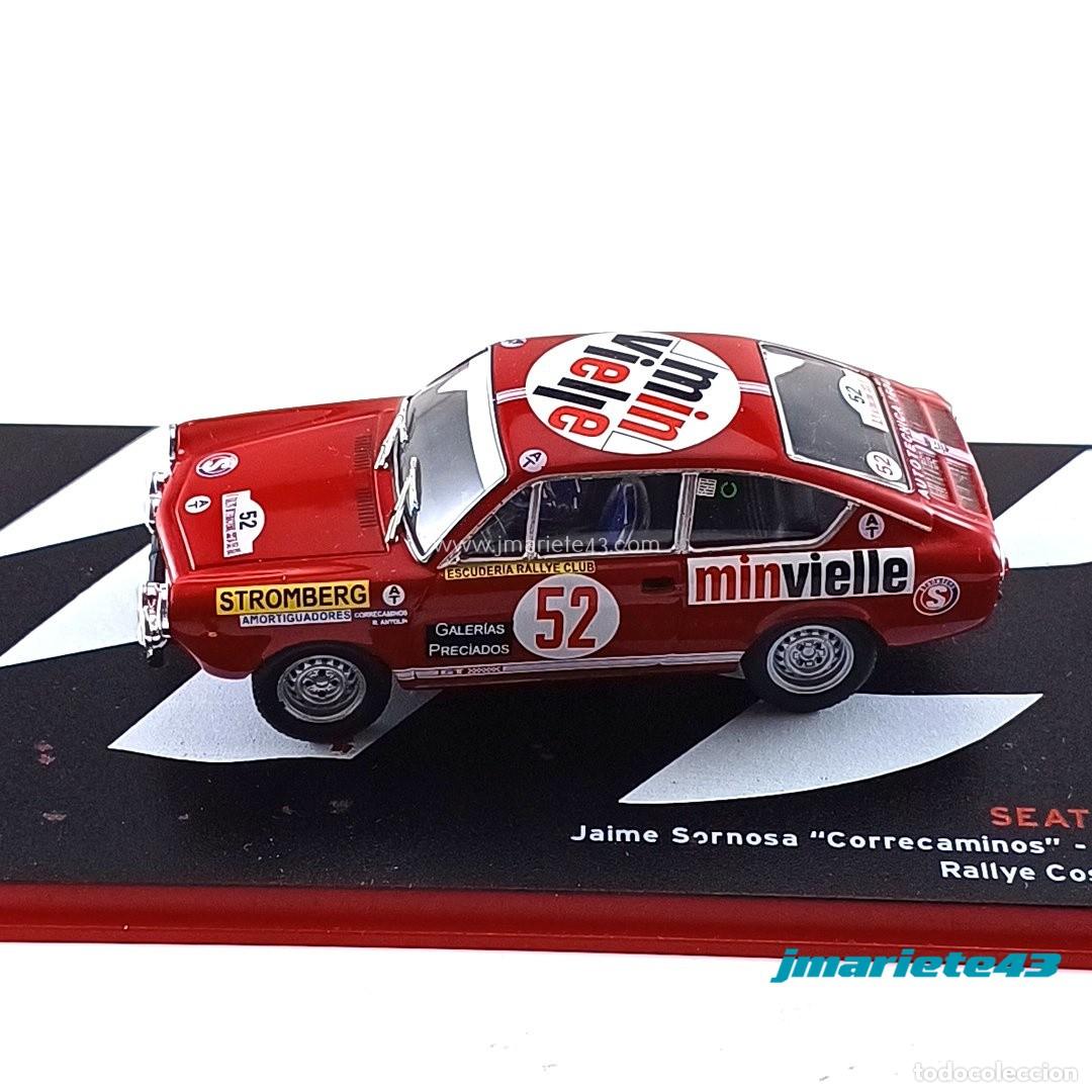 Coches a escala: Seat 850 Coup&eacute; #52 J. Sornosa - R. Antolin Costa del Sol 1969 1:43