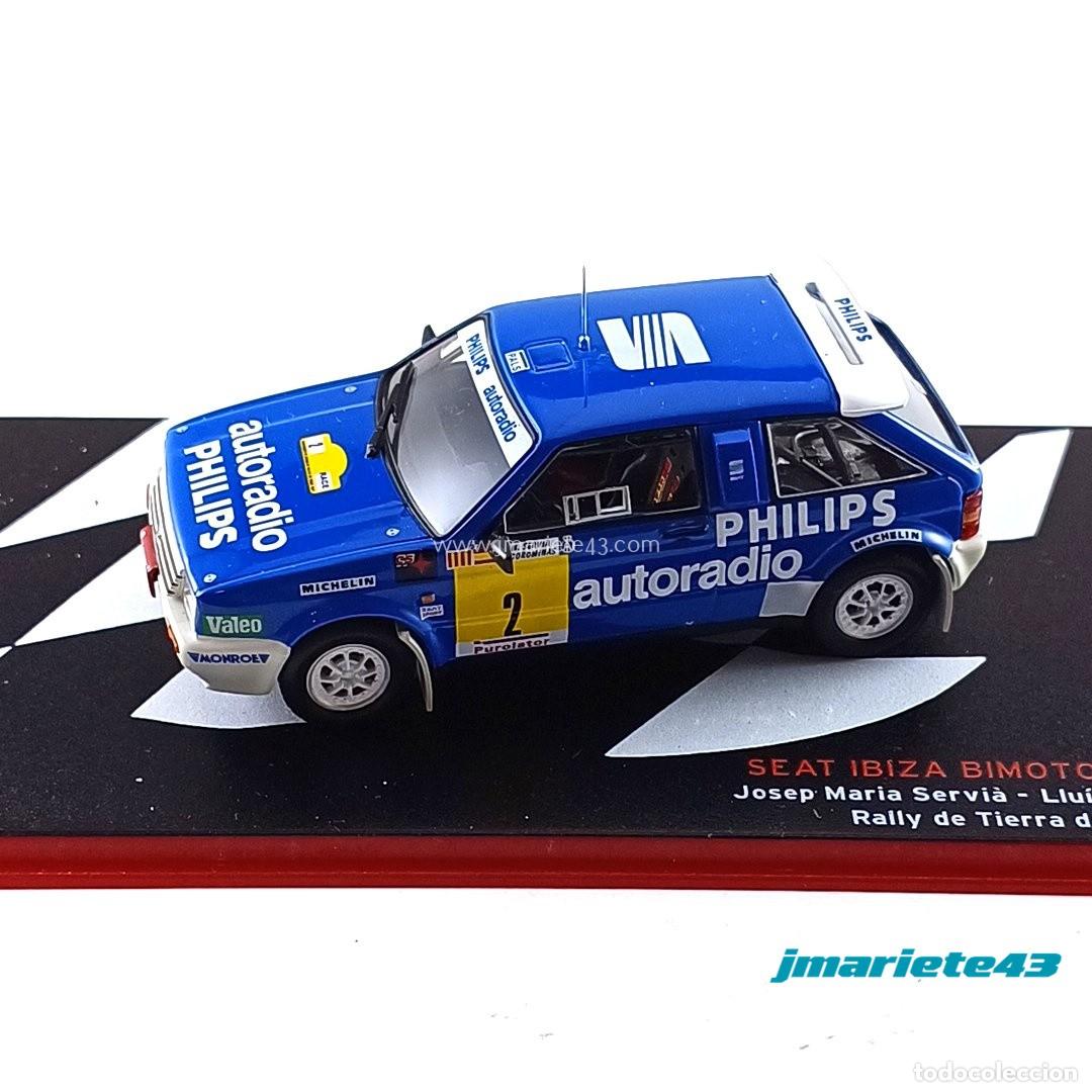 Coches a escala: Seat Ibiza Bimotor Proto #2 J.M. Servi&aacute; - Ll. Corominas RACE-&Aacute;vila 1987 1:43