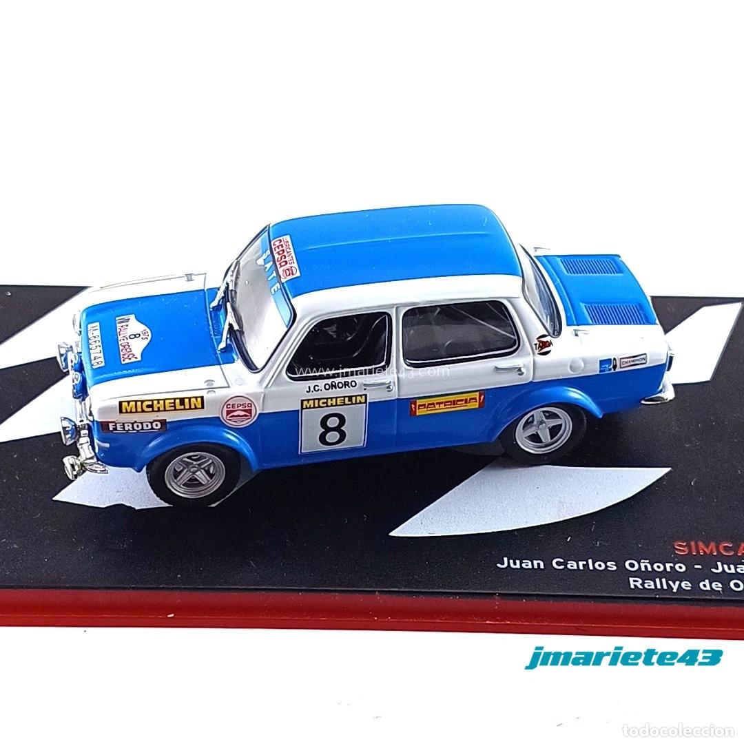 Coches a escala: Simca 1000 #8 S J.C. O&ntilde;oro - J. Lacalle Ourense 1975 1:43
