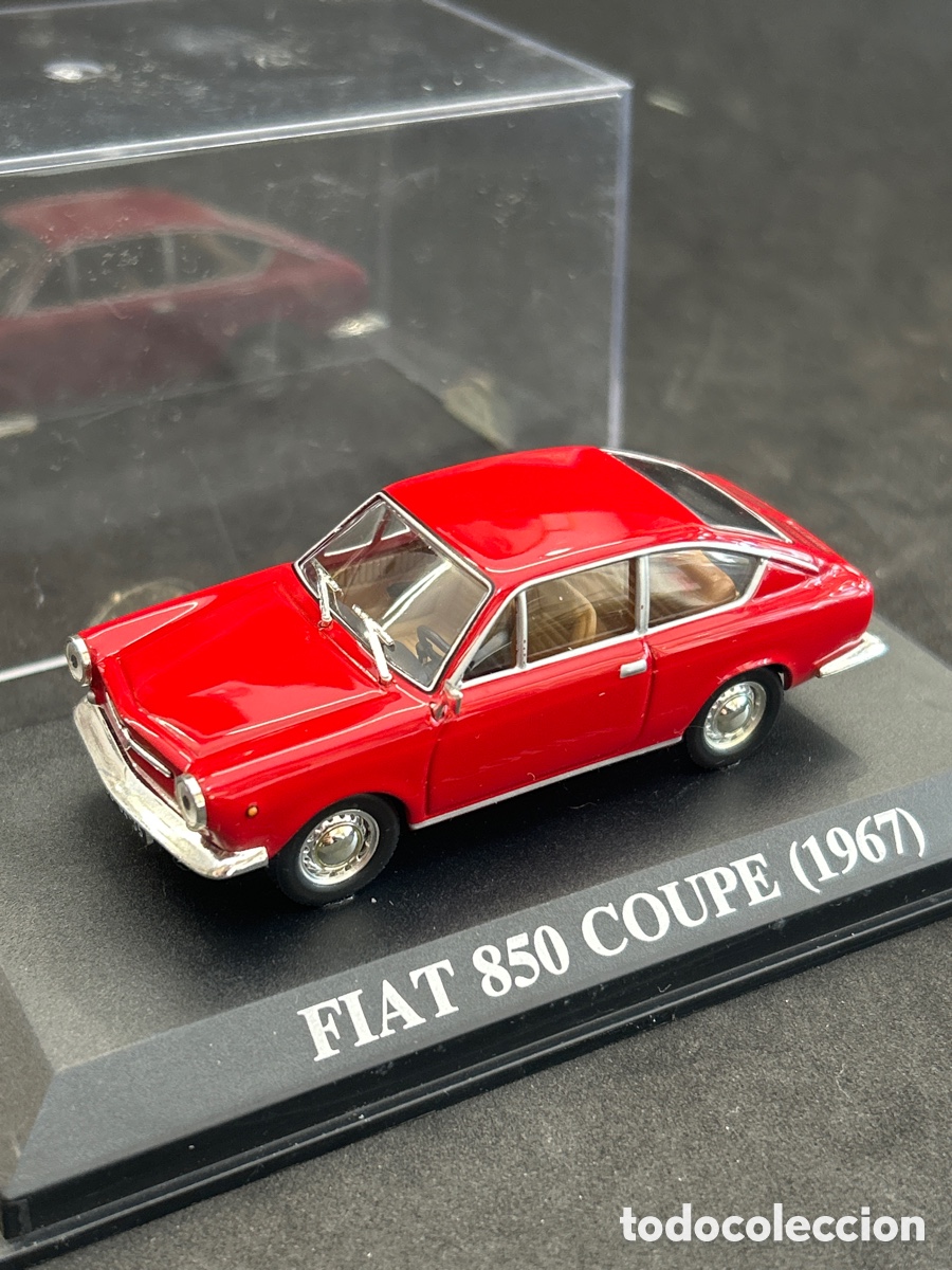 Carros em escala: Fiat 850 coupe 1967