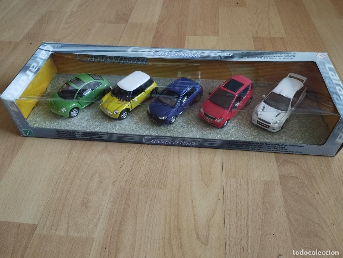 Carros em escala: CONJUNTO SET LOTE DE COCHES CARARAMA HONGWELL FOCUS 206 MINI VW ESCALA 1,43 NUEVOS EN SU CAJA
