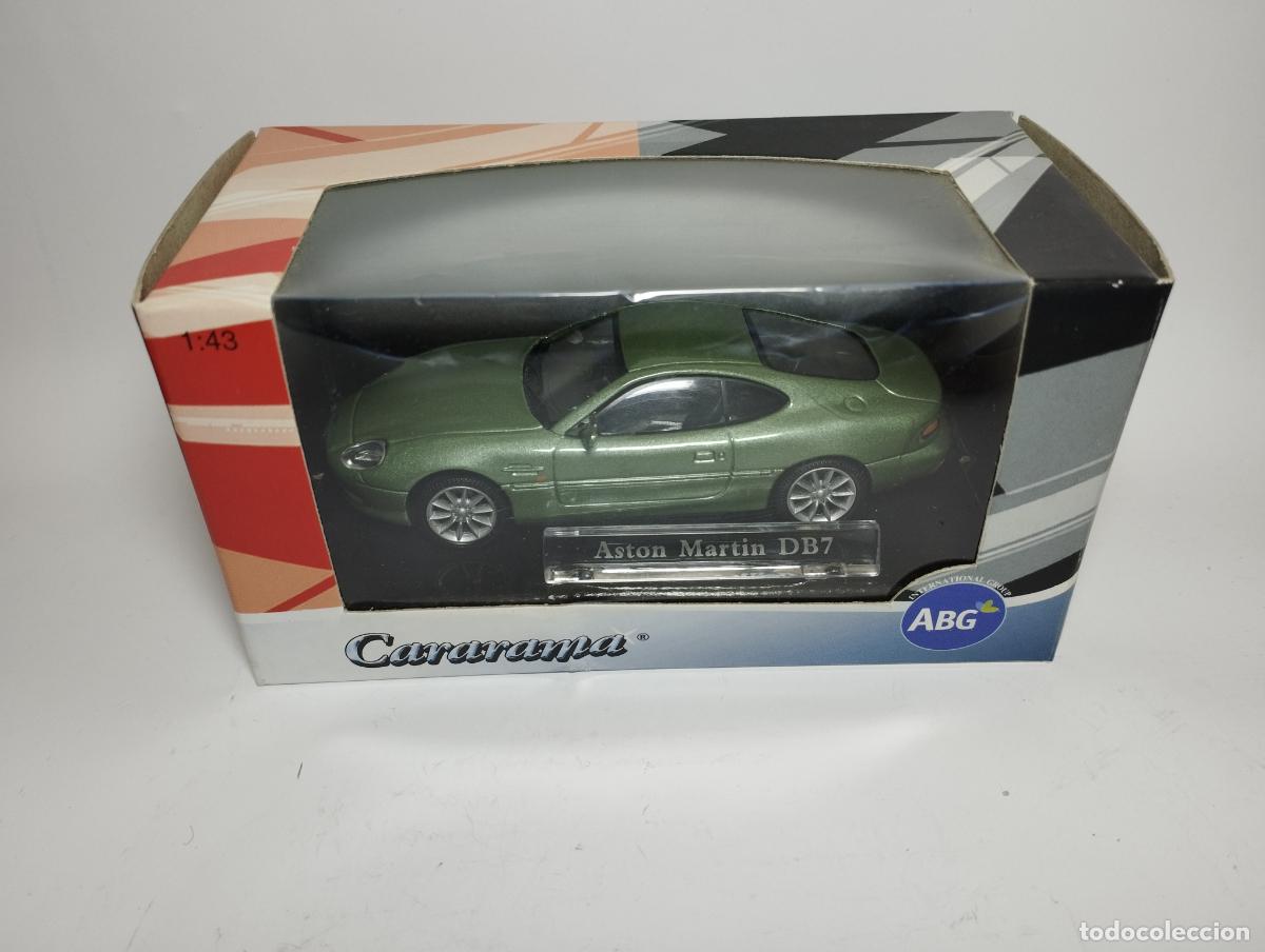 Carros em escala: ASTON MARTIN DB 7 DE CARARAMA HONGWELL ESCALA 1,43 NUEVO EN SU CAJA