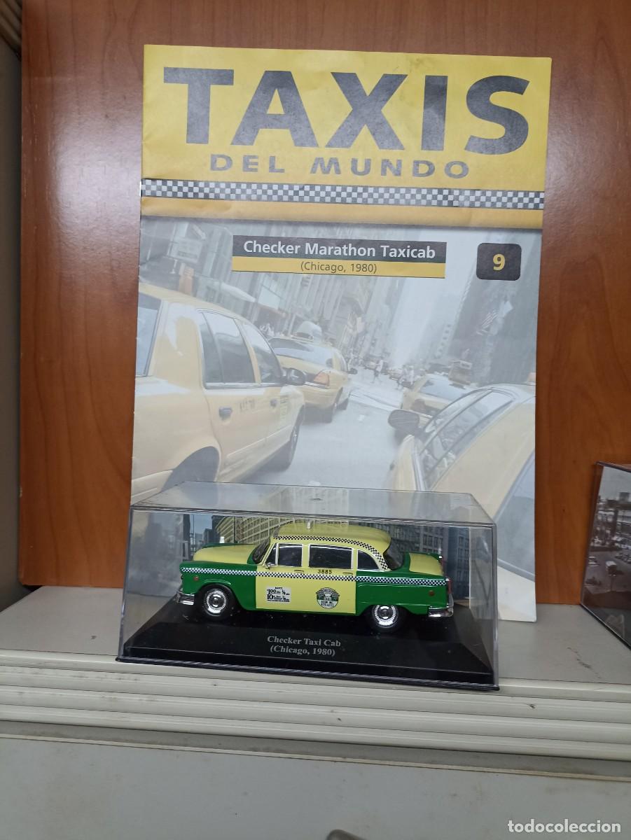 Voitures &agrave; l'&eacute;chelle: CHECHER MARATHON CHICAGO TAXIS DEL MUNDO ALTAYA