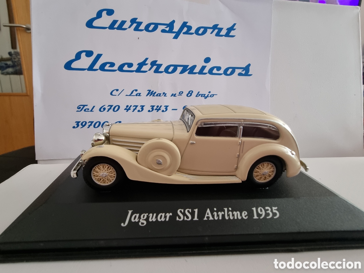 Coches a escala: Jaguar SS1 Airline 1935 escala 1/43