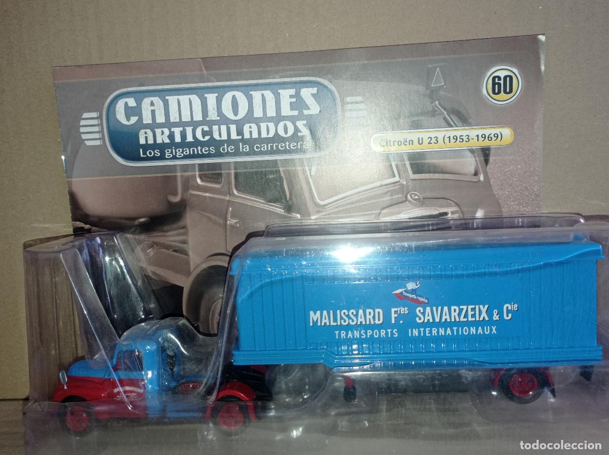 Coches a escala: CAMION TRUCK TRAILER 1/43,CITROEN U23 ,MALISSARD -SAVARZEIX,ALTAYA