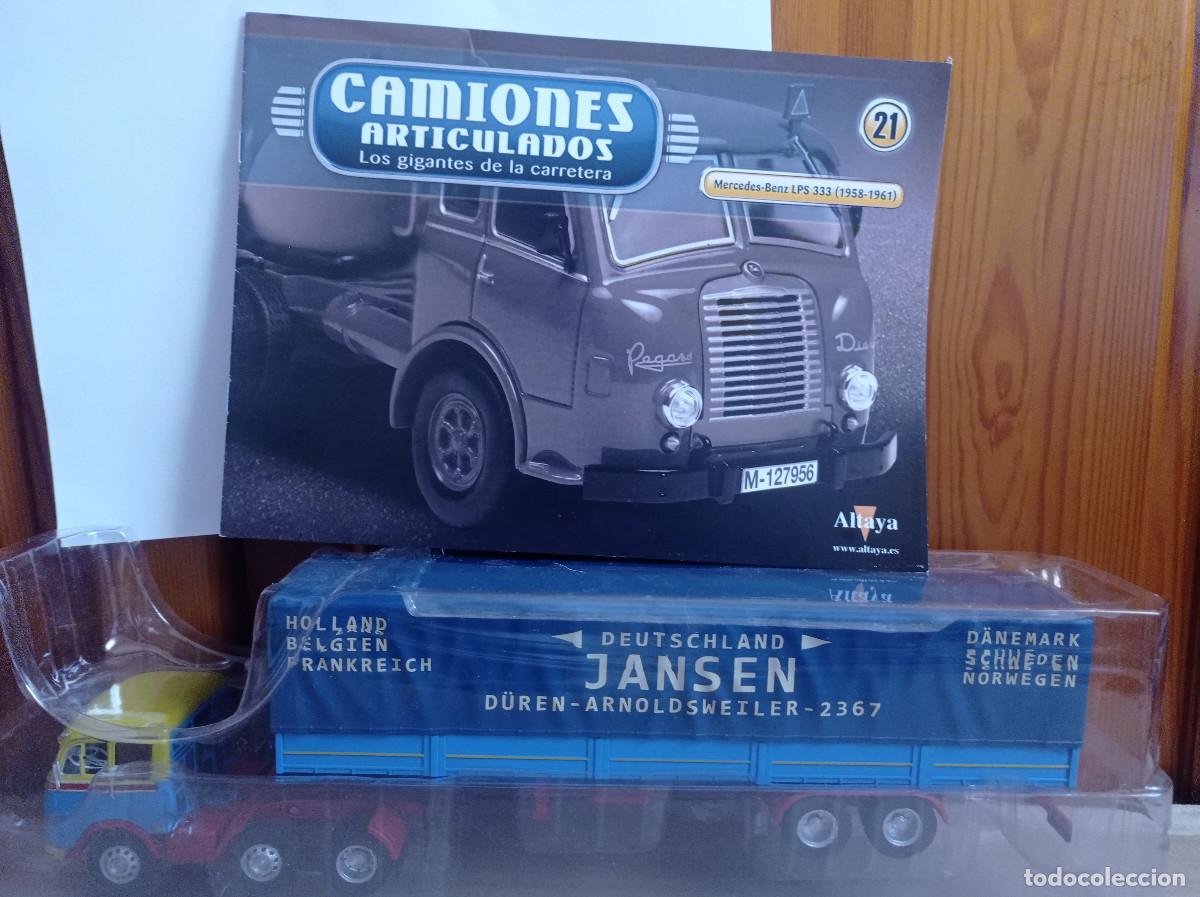 Voitures &agrave; l'&eacute;chelle: CAMION TRUCK TRAILER ALTAYA 1/43,MERCEDES LPS 333 JANSEN