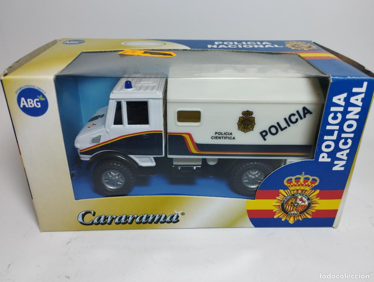 Voitures &agrave; l'&eacute;chelle: CAMION MERCEDES UNIMOG POLICIA NACIONALCARARAMA HONGWELL 1,43 NUEVO EN SU CAJA