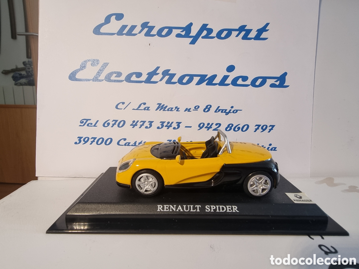 Voitures &agrave; l'&eacute;chelle: Renault Spider escala 1/43