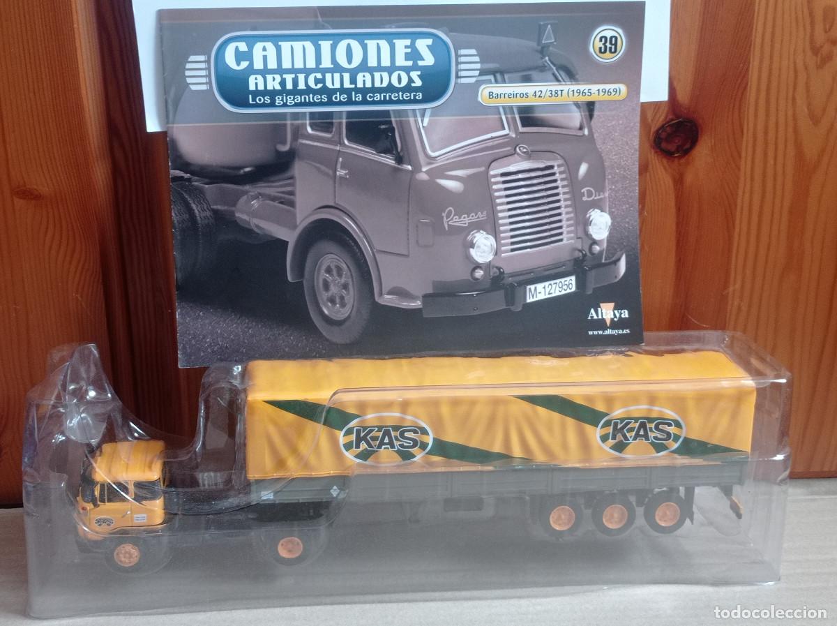 Voitures &agrave; l'&eacute;chelle: CAMION TRUCK TRAILER BARREIROS SUPER AZOR 1/43 ALTAYA, KAS