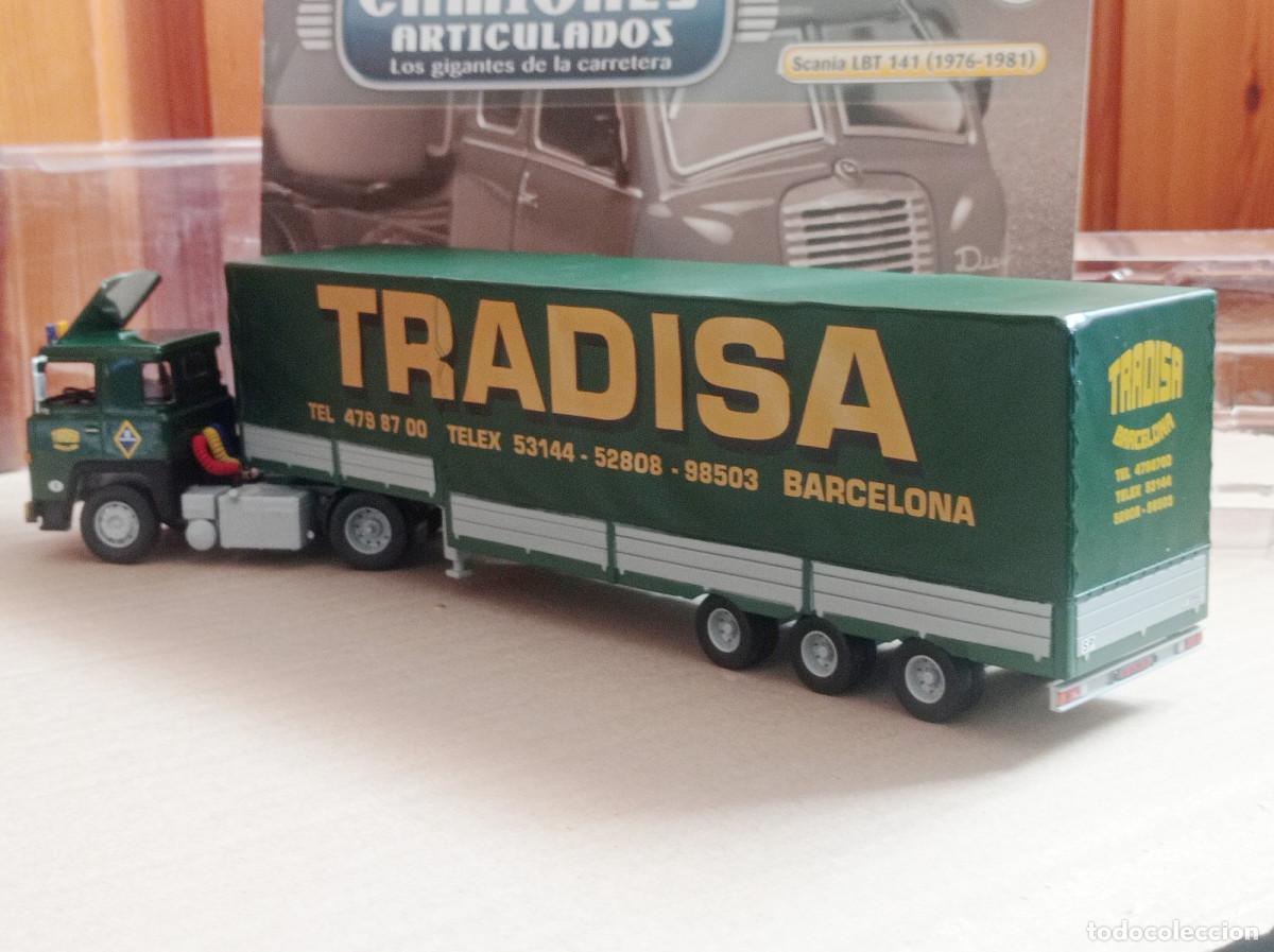 Voitures &agrave; l'&eacute;chelle: CAMION TRUCK TRAILER 1/43,SCANIA LBT 141 TRADISA BARCELONA .ALTAYA